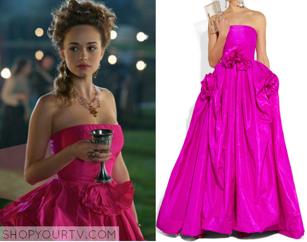 claude pink dress