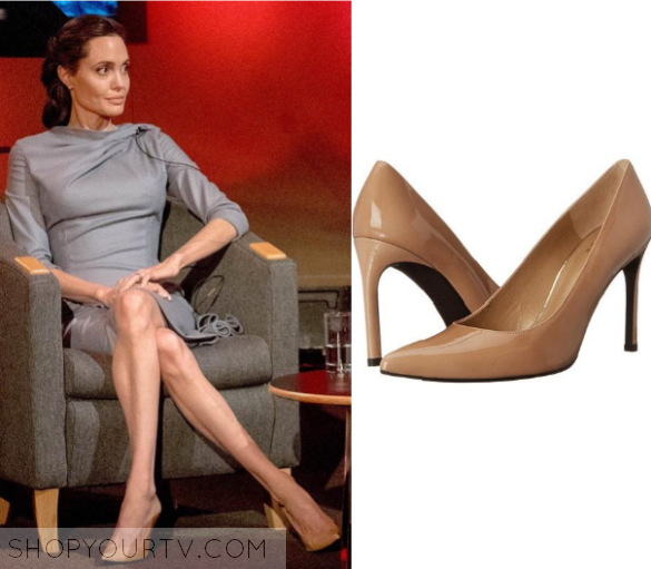 Angelina Jolie Nude Pumps 30