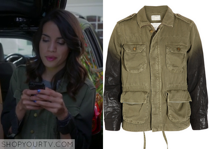 Trophy Wife: Season 1 Episode 12 Meg's Ombre Sleeve Parka | Shop Your TV