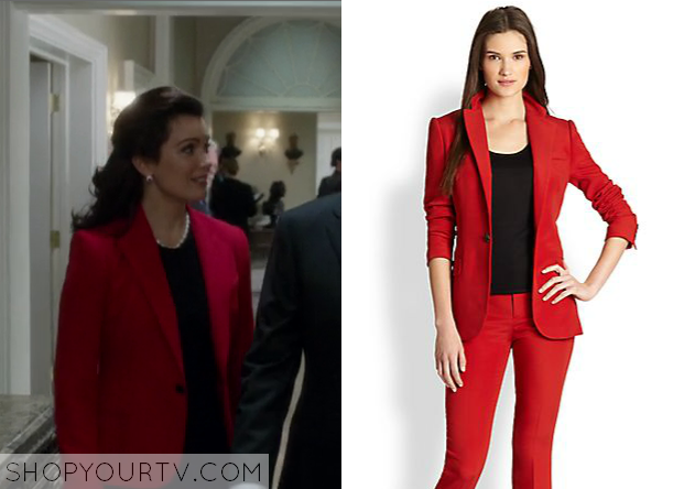 Scandal: Season 3 Episode 16 Mellie's Red Blazer | Shop Your TV