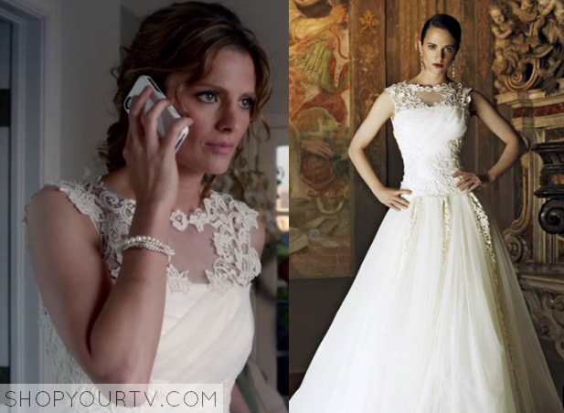 Castle Kate Beckett S Wedding Dress