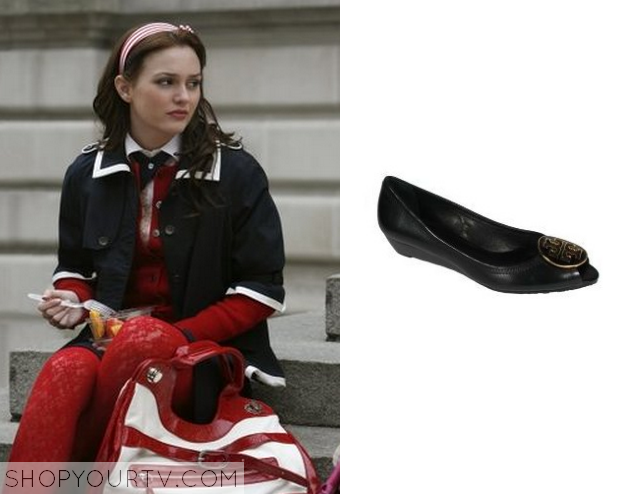 Gossip Girl: Season 1 Episode 16 Blair's Black Wedge Shoes | Fashion,  Clothes, Outfits and Wardrobe on | Shop Your TV