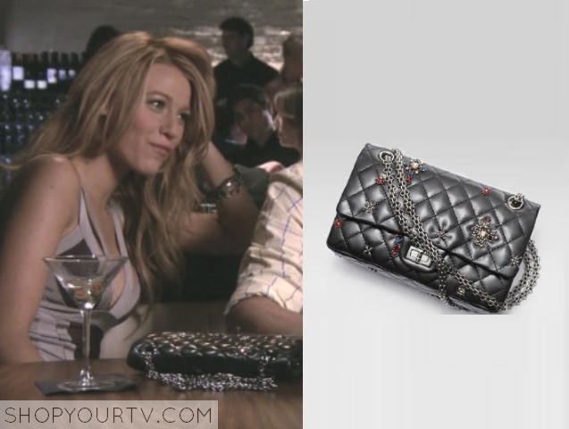 Gossip Girl Fashion - Blake aka Serena and Chanel Sequin chain bag