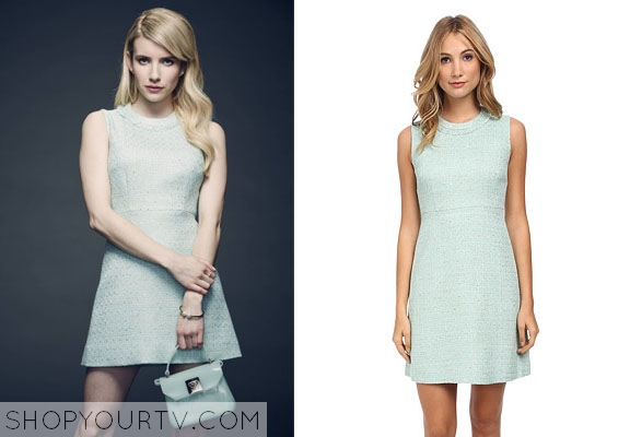 Scream Queens: Season 1 Chanel's Mint Tweed Dress