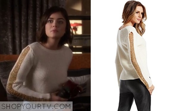 Pretty Little Liars: Season 6 Episode 2 Aria’s Sweater – Shop Your TV