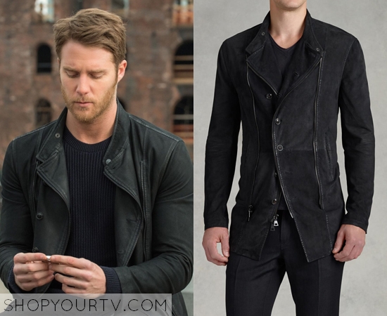 Limitless: Season 1 Episode 1 Brian's Black Suede Jacket | Fashion, Clothes,  Outfits and Wardrobe on | Shop Your TV
