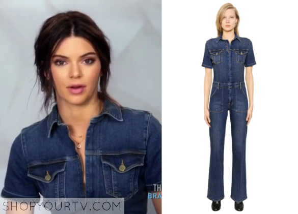 kendall and kylie denim jumpsuit