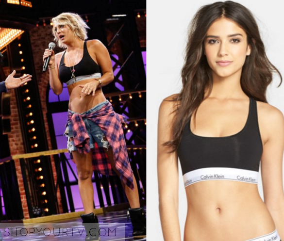 Lip Sync Battle: Season 2 Episode 4 Kaley's Black Cropped Bra