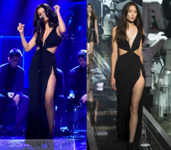 Selena Gomez is a diva in black outfits