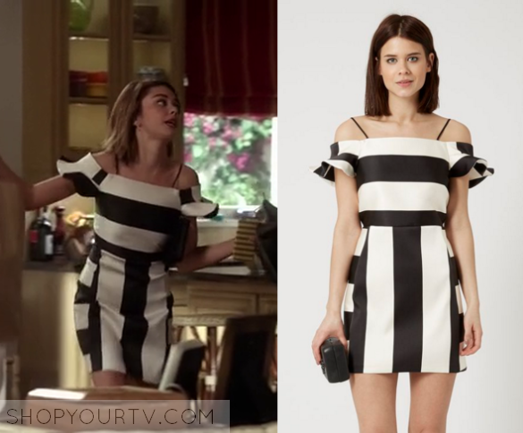 Modern Family: Season 7 Episode 15 Haley's Black/White Striped Off The ...