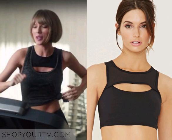 Apple Commercial: Taylor Swift's Mesh Sports Bra