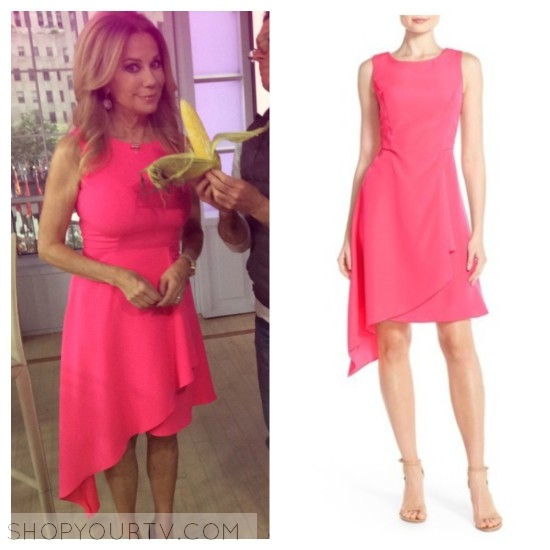 The Today Show: May 2016 Kathy Lee's Hot Pink Asymmetric Hem Dress ...