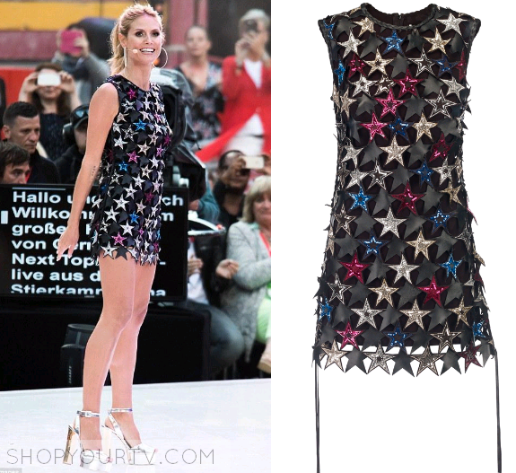 Heidi Klum Fashion Clothes Style And Wardrobe Worn On Tv Shows Shop Your Tv