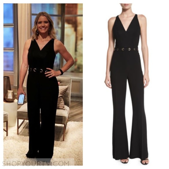 The View: September 2016 Sara's Black Grommet Wide Leg Jumpsuit | Shop ...