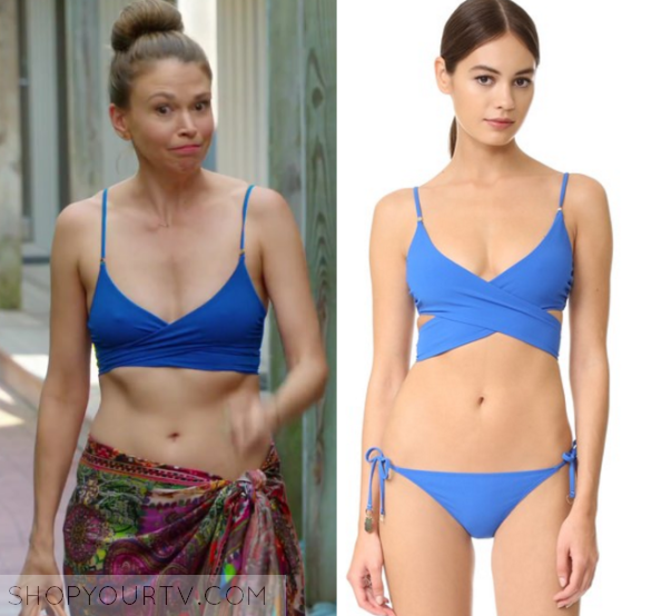 Younger: Season 3 Episode 11 Liza's Blue Bikini.