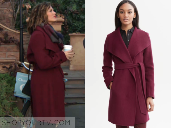 banana republic wrap coat