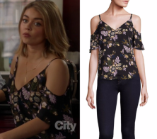 Modern Family: Season 8 Episode 11 Haley's Floral Tee | Shop Your TV