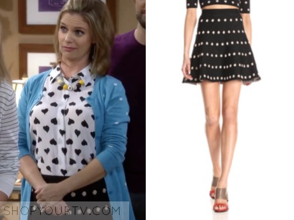 Fuller House: Season 2 Episode 6 Kimmy's Black Polka Dot Skirt | Shop ...