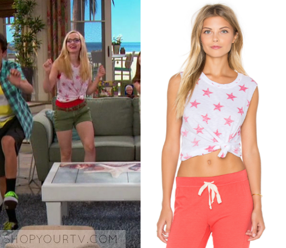 Liv & Maddie: Season 2 Episode 15 Maddie's Pink Embroidered Top