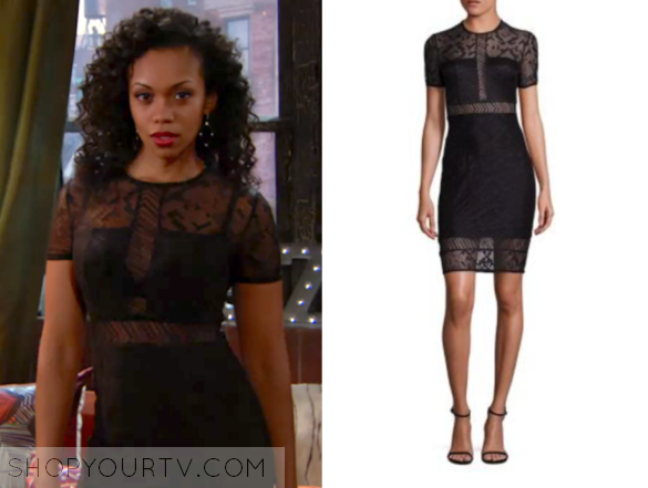 WornOnTV: Hilary's navy criss-cross sports bra and gym bag on The Young and  the Restless, Mishael Morgan