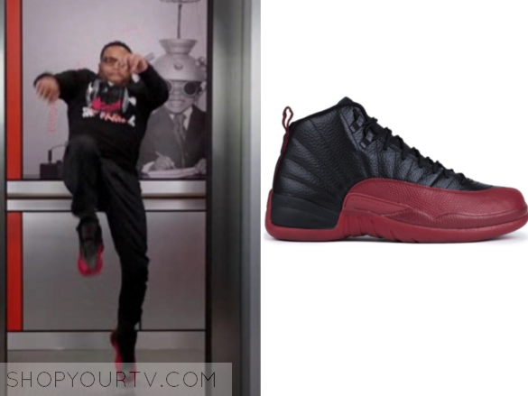 Blackish: Season 3 Episode 19 Andre's Red and Black Sneakers | Shop Your TV