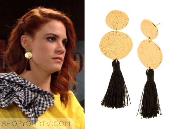 Gorjana tassel earrings sale