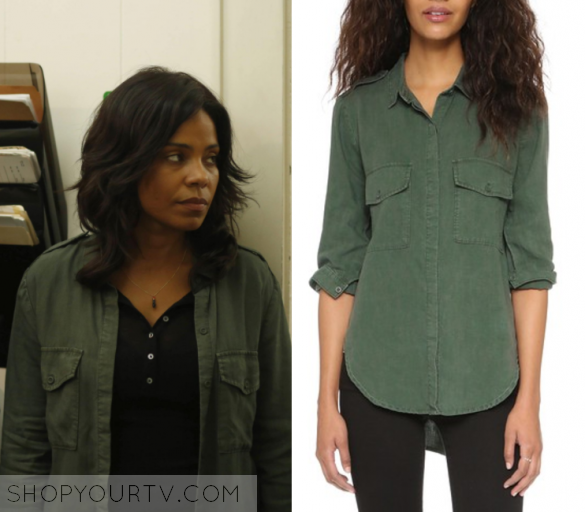 Shots Fired: Season 1 Episode 9 Ashe's Green Shirt | Shop Your TV