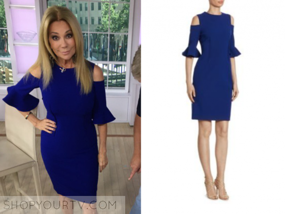 The Today Show: June 2017 Kathie Lee Gifford's Blue Ruffle Cold ...