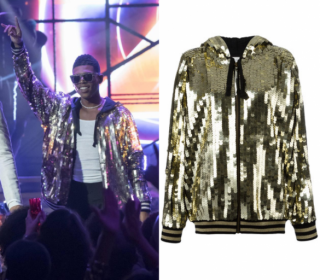 Empire: Season 4 Episode 1 Hakeem's Gold Sequin Hoodie | Shop Your TV