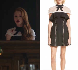 Riverdale: Season 2 Episode 2 Cheryl's Black and White Lace Dress ...