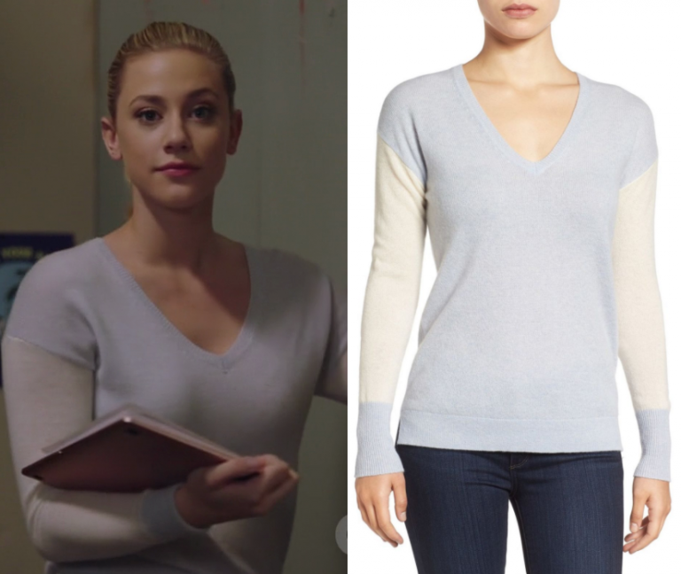 Riverdale: Season 2 Episode 3 Betty's Colorblock Sweater | Shop Your TV