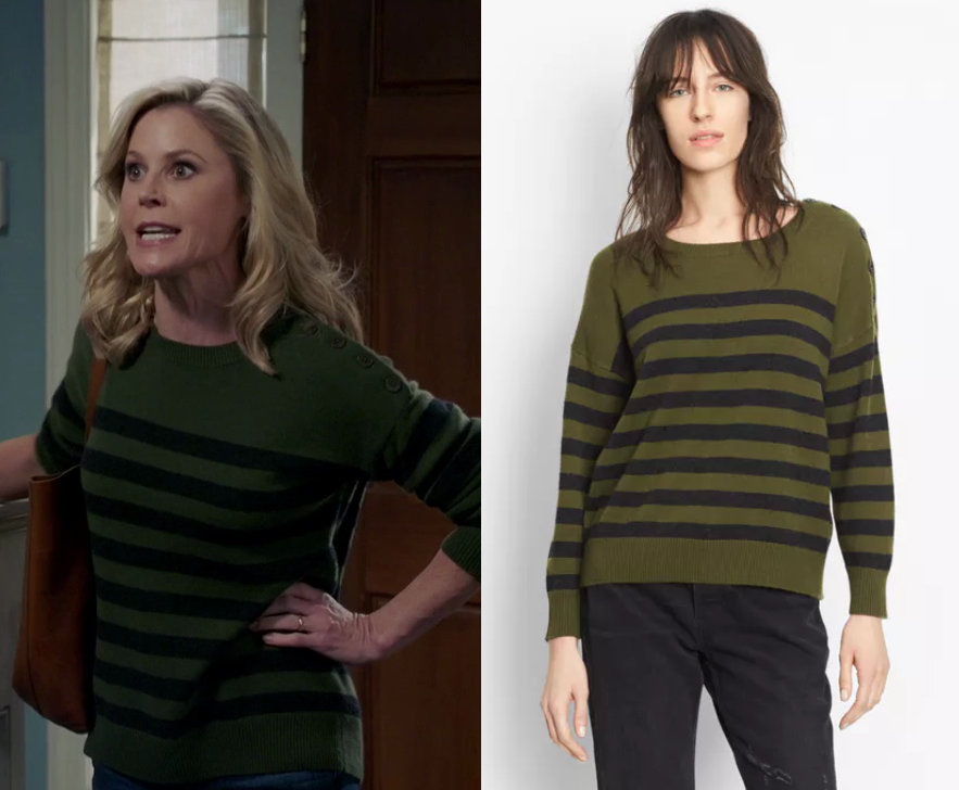 Modern Family: Season 7 Episode 9 Claire’s Navy Lace Blouse – Shop Your TV