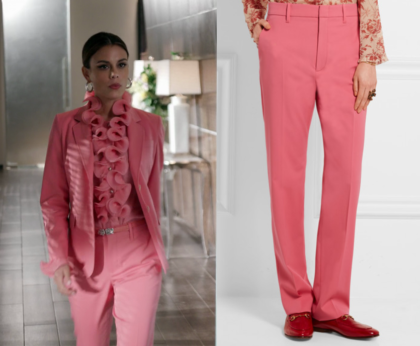 Dynasty Season 1 Episode 12 Cristal S Pink Trousers Shop Your Tv