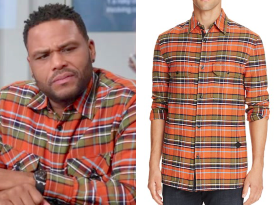 rag & bone Hudson Carhartt Plaid Regular Fit Regular Fit Button-Down Shirt