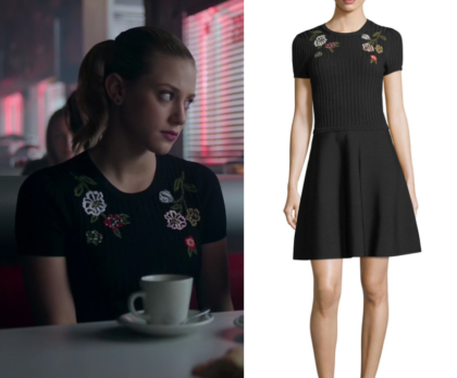 Riverdale: Season 2 Episode 19 Betty's Floral Embroidered Dress | Shop ...