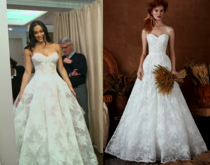 Total Bellas Season 3 Episode 7 Nikki S White Lace Wedding Dress