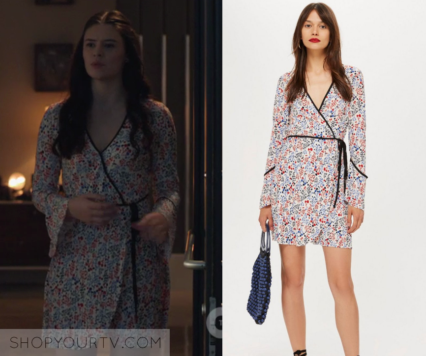 Supergirl: Season 4 Episode 4 Nia's Floral Wrap Dress | Shop Your TV