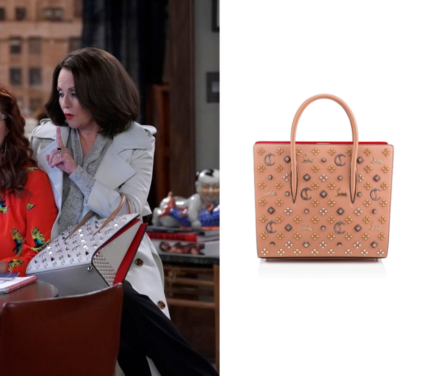 Will & Grace: Season 2 Episode 4 Karen's Beige Studded Bag | Shop Your TV