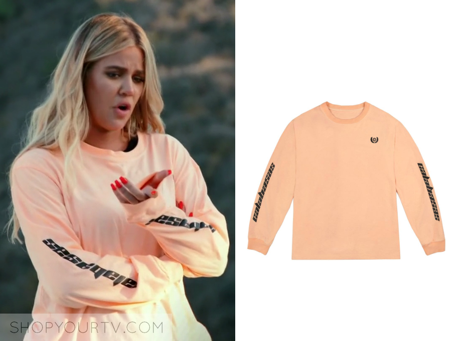 orange calabasas long sleeve