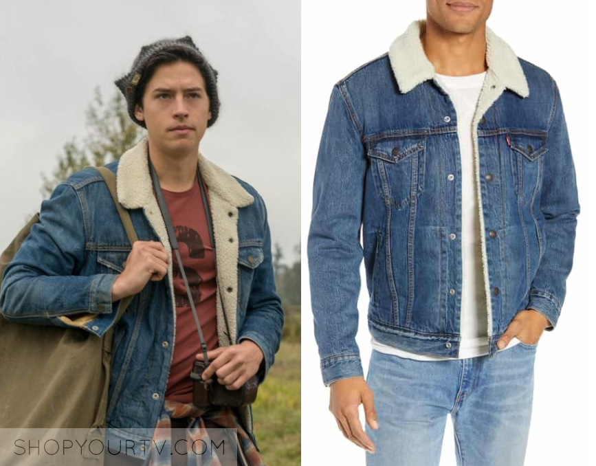 cole sprouse levis jacket