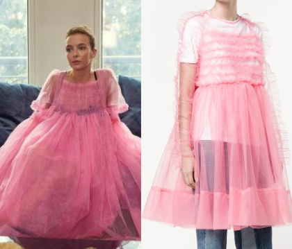 Episode 8 Villanelle's Pink Tulle Dress ...