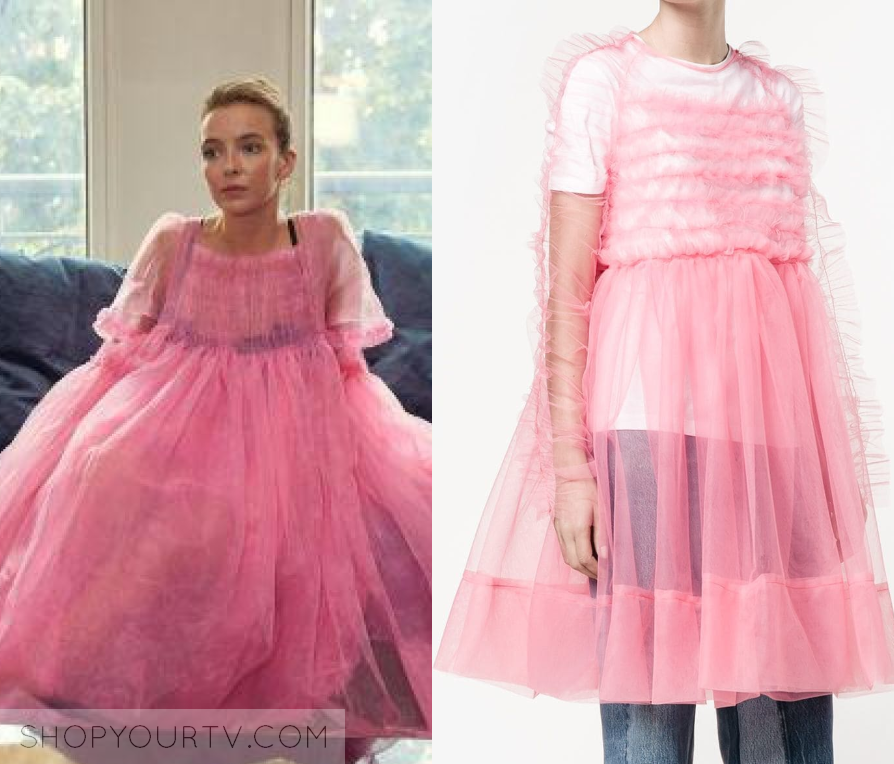 Episode 8 Villanelle's Pink Tulle Dress ...