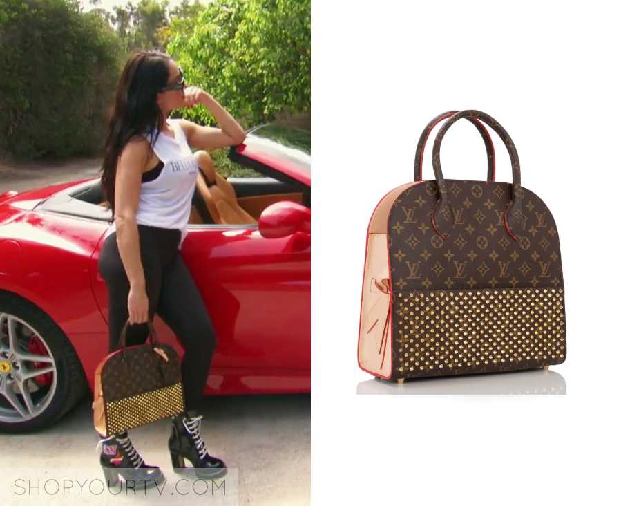 Total Bellas: Season 4 Episode 3 Nikki's Louis Vuitton Tote Bag