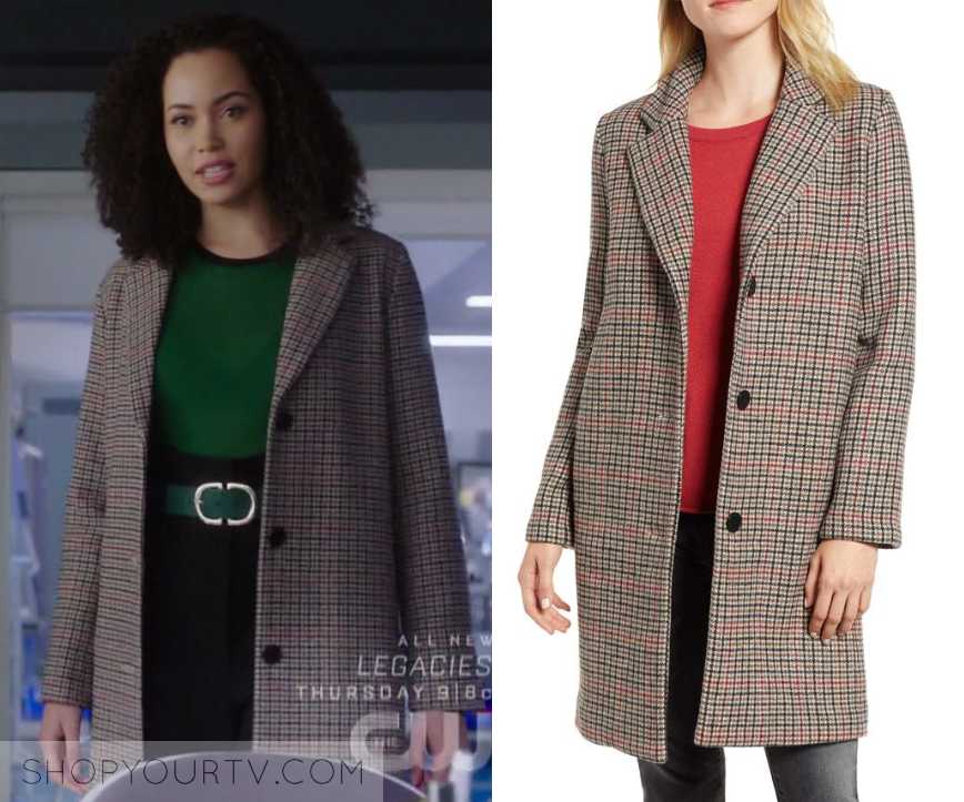 Charmed: Season 1 Episode 12 Macy's Checked Coat | Fashion, Clothes ...