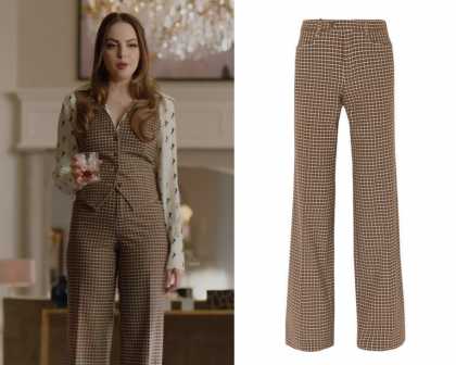 Dynasty: Season 2 Episode 13 Fallon's Checked Pants | Shop Your TV