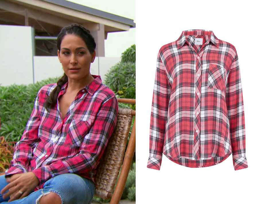 Total Bellas: Season 4 Episode 6 Brie's Red Plaid Shirt | Shop Your TV