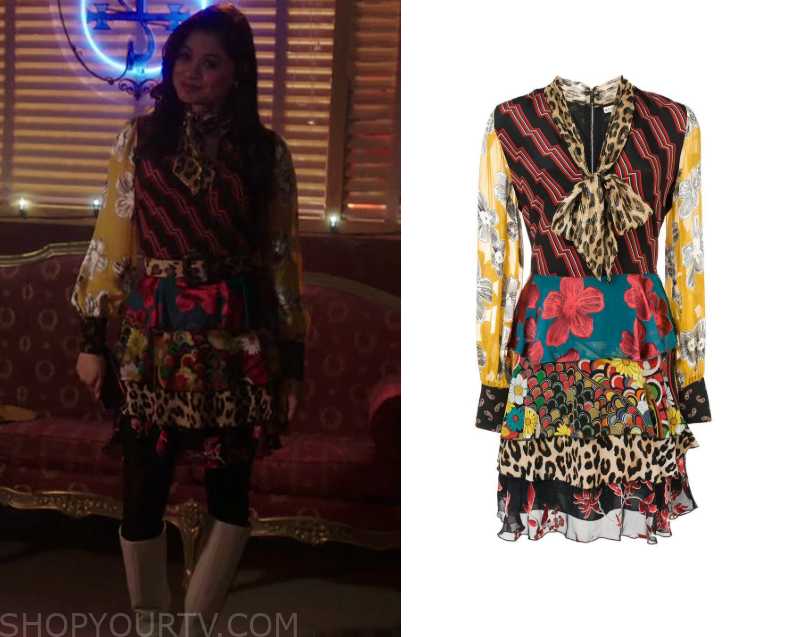 Charmed: Season 1 Episode 15 Mel's Panel Printed Dress | Shop Your TV