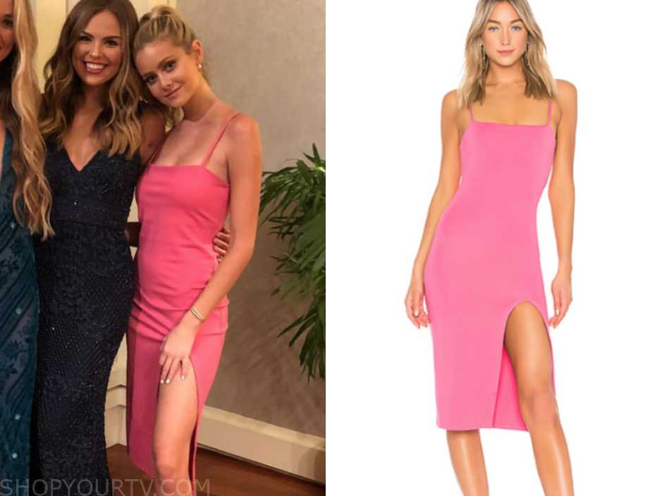 The Bachelor: Season 23 Episode 4 Hannah G.'s Pink Dress | Shop Your TV