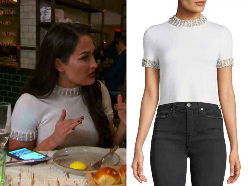 Louis Vuitton Capucines BB with silver worn by Herself (Nikki Bella) in  Total Bellas (S04E05)