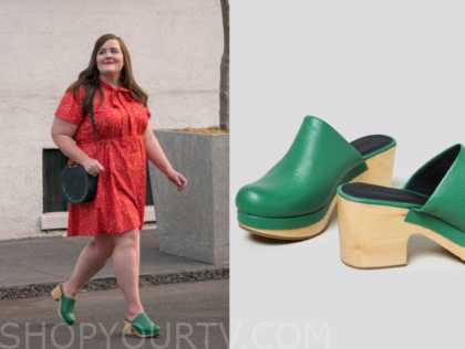 clogs green